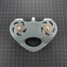 WIRE DOUBLE PULLEY