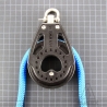 PULLEY CARBO single 75 mm
