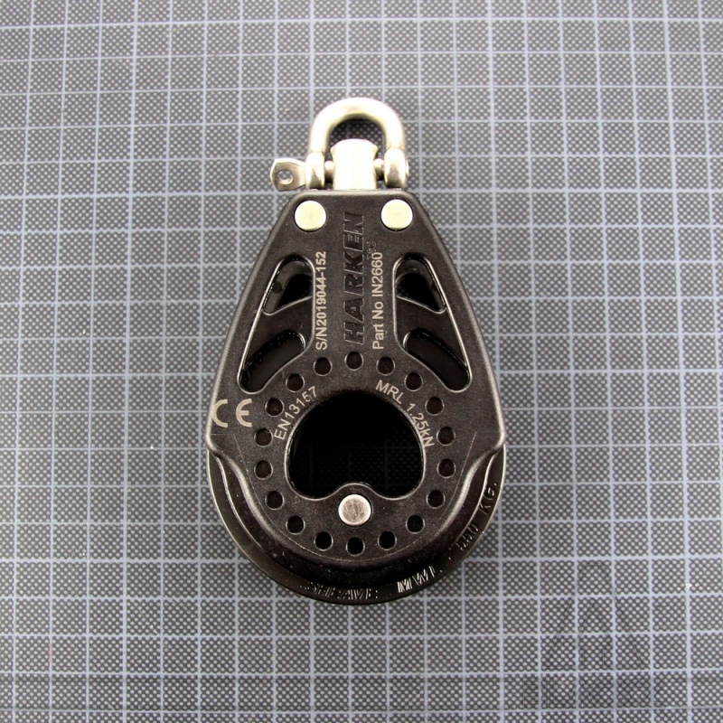 PULLEY CARBO single 75 mm