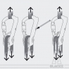 REVOLVER RIG TWIN SCREWGATE BLACK - double pulley