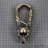 REVOLVER RIG Noir Mousqueton à poulie simple