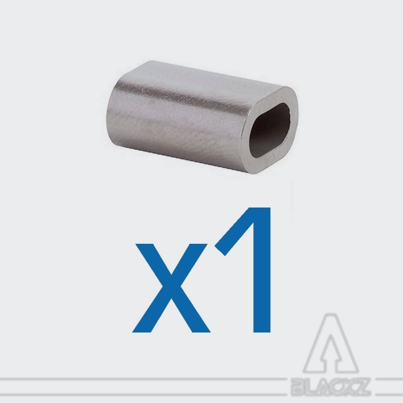 Swaging Oval Sleeves, Stainless Steel NICOPRESS - unit