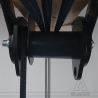 Acrobatic Wooden Beam Clamp with Pulley