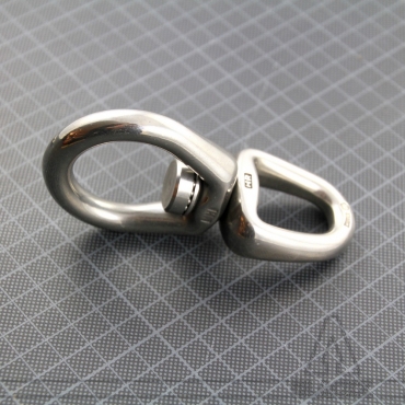 Double ring swivel size 115mm / ball bearing
