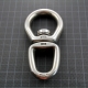 Double ring swivel size 115mm / ball bearing