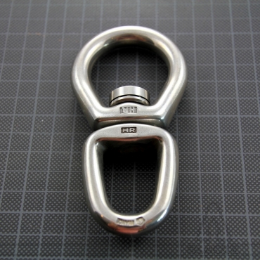 Double ring swivel size 115mm / ball bearing