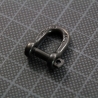 D Shackle self-locking 4mm