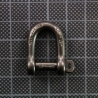 D Shackle self-locking 5mm
