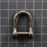 MANILLE DROITE axe 6 pans creux 6 mm NOIRE
