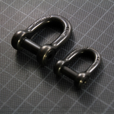 MANILLE DROITE axe 6 pans creux 8 mm NOIRE