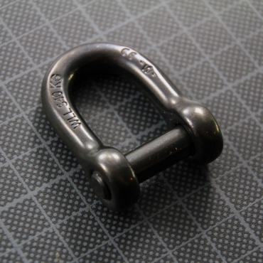 MANILLE DROITE axe 6 pans creux 8 mm NOIRE