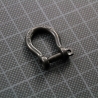 Bow Shackle self-locking 4 mm