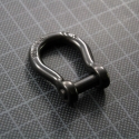 MANILLE LYRE axe 6 pans creux 6 mm NOIRE