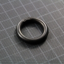 Black STAINLESS Ring S