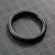 Black STAINLESS Ring M