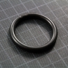 Black STAINLESS Ring M