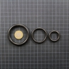 Black STAINLESS Ring M