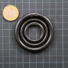 Black STAINLESS Ring M