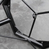 TRIPOD goal post 6m Black
