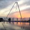 Portique TRIPOD 8m Inox