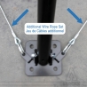 Option galvanized Steel Wire for Tripod