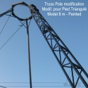 Modif Pied Triangulé TRIPOD 8m Noir