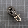 Very small pulley with ball bearing