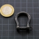 MANILLE LYRE autobloquante 5 mm NOIRE
