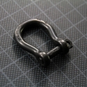 Black Bow Shackle self-locking 6 mm