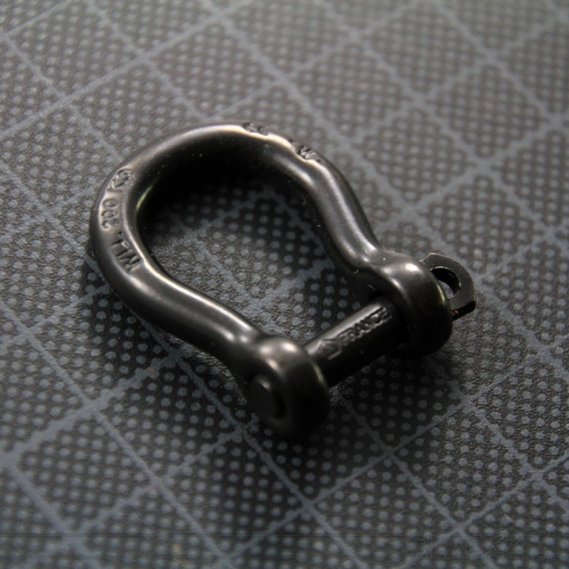 MANILLE LYRE autobloquante 5 mm NOIRE