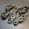 Single CORE pulley Halyard, screw pin with roller head