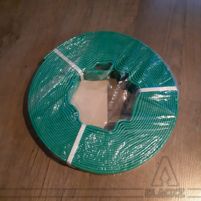 Gaine PVC couronne de 15 m, largeur 40 mm