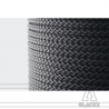 Black Polyester Braid 12mm