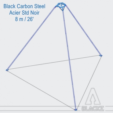 TRIPOD Rig 8m unpainted steel