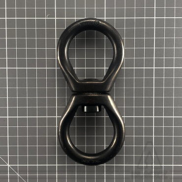 Black Eye-Eye swivel size 130mm / ball bearing
