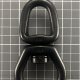 Black Double ring swivel size 115mm / ball bearing