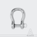 Captive pin bow shackle 4 mm