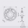 RIGGING HUB 108 Grey