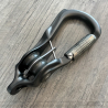 REVOLVER RIG TWIN Noir Triple Action à poulie double