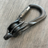REVOLVER RIG TWIN TRIPLE LOCK BLACK - double pulley