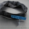 Black Textile round sling 1t