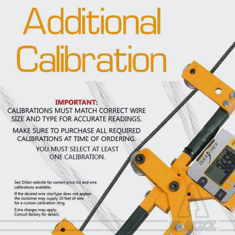 Quick Check calibration Inspection