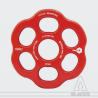 HALO PLATES S RED