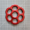 HALO PLATES S RED