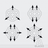 HALO PLATE M YELLOW