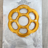 HALO PLATE M YELLOW