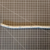  White polyester cable 8 mm- Length 6.60 m 