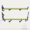 Steel Crane Bar for Swinging Trapeze