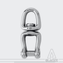 Swivel hexagon socket axle - shouldered axle - Long 70 mm
