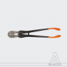 Pince à sertir pour cable de 3 à 7 mm à manche long
